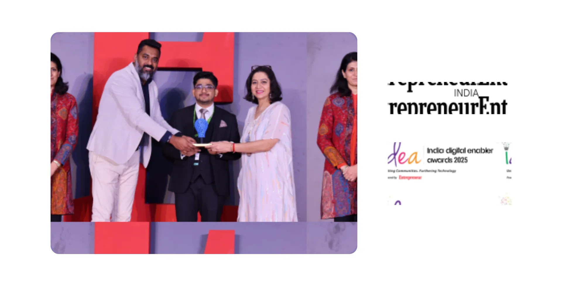 FutureIK award moment